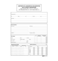 Contratto locazione studenti universitari Edipro - E5519