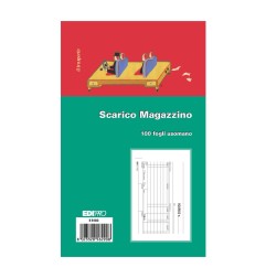 Blocco buono di scarico 100 fogli uso mano 10x17 Edipro - E5629
