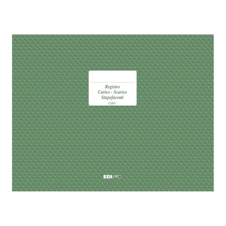 Registro carico/scarico stupefacenti per veterinari 46 pagine Edipro - E2891
