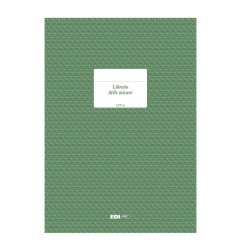 Registro libretto delle misure 47 pagine numerate Edipro - E2916