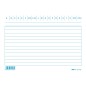 Schede generiche rigate, blu 100 pezzi 10,5x15 Edipro - E3126 Schede generiche rigate, blu 100 pezzi 10,5x15 Edipro - E3126