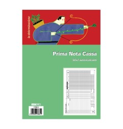 Blocco prima nota cassa 50x2 autoricalcante 31x20 (50 moduli in 2 copie) Edipro - E5366A