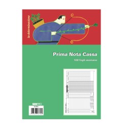Blocco prima nota cassa 50x2 fogli uso mano Edipro - E5373