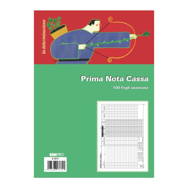 Blocco prima nota cassa 50x2 fogli uso mano Edipro - E5373 Blocco prima nota cassa 50x2 fogli uso mano Edipro - E5373