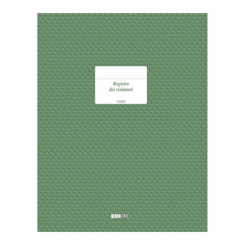 Registro dei visitatori 50 pagine Edipro - E2800