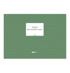 Libretto raccomandate a mano 22 pagine Edipro - E2801