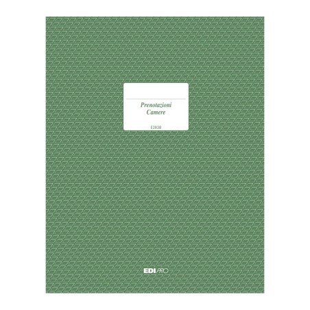 Fascicolo programmazione prenotazioni albergo Edipro - E2838