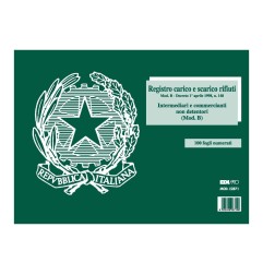 Blocco carico/scarico rifiuti non detentori (Modello B) Edipro - E2871
