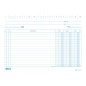 Schede dare - avere - saldo colore blu 100 pezzi 17x24 Edipro - E3373 Schede dare - avere - saldo colore blu 100 pezzi 17x24 Edipro - E3373