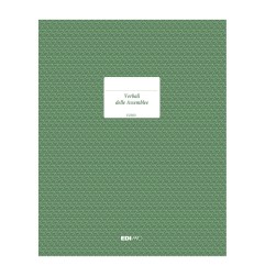 Registro Verbale assemblea 92 pagine numerate Edipro - E2383