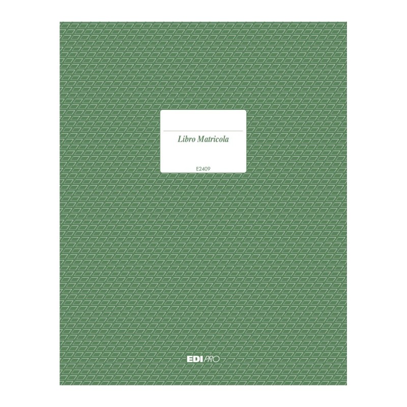 Registro matricola 23 pagine numerate Edipro - E2409