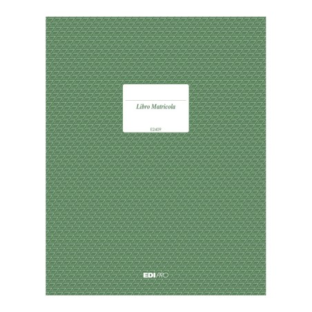 Registro matricola 23 pagine numerate Edipro - E2409