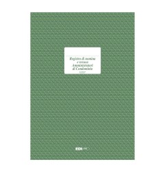 Registro di nomina e revoca amministratori 16 pagine Edipro - E2527