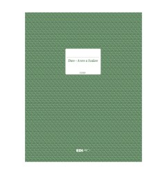 Registro dare/avere 96 pagine Edipro - E2589