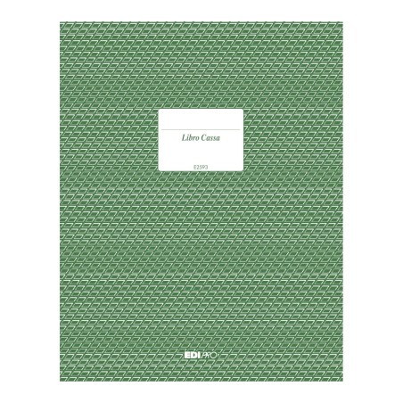 Libro cassa 96 pagine Edipro - E2593