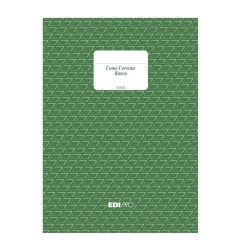 Registro c/c banca 100 pagine 17x12 Edipro - E2653