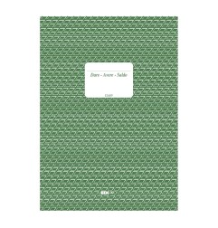 Registro dare/avere/saldo 100 pagine 24x17 Edipro - E2689