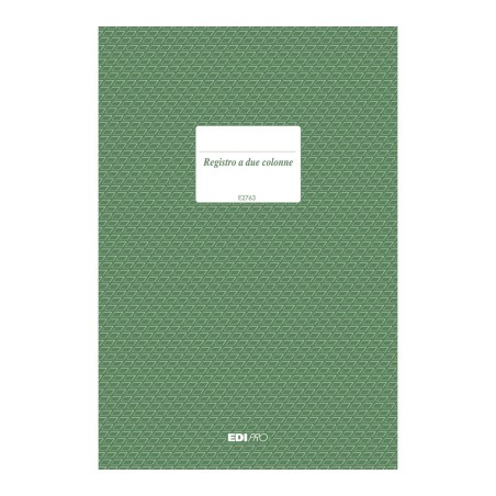 Registro 2 colonne 100 pagine formato 31x21 Edipro - E2763