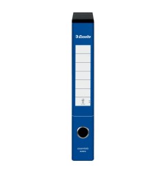 Registratore Esselte Essentials G74 con custodia, formato protocollo 23 x 33, dorso 5 cm, blu - 390774050