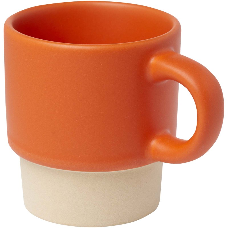 Tazza per caffè espresso impilabile con fondo in argilla da 130 ml Olympia