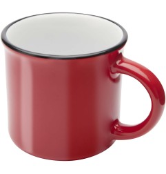Tazza in ceramica Bari da 240 ml con finitura lucida