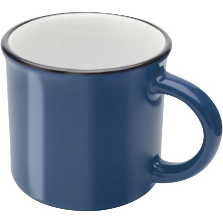 Tazza in ceramica Bari da 240 ml con finitura lucida