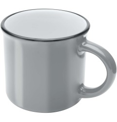 Tazza in ceramica Bari da 240 ml con finitura lucida