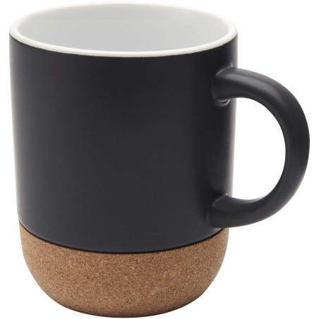 Tazza in ceramica con dettagli in sughero e finitura opaca da 300 ml Billie