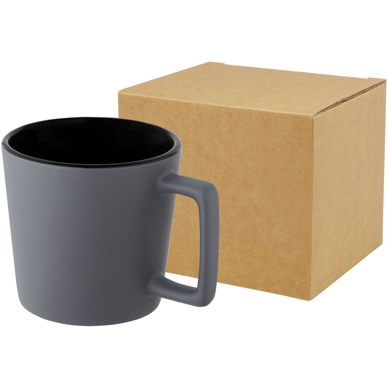 Tazza in ceramica da 370 ml con finitura opaca Cali Tazza in ceramica da 370 ml con finitura opaca Cali