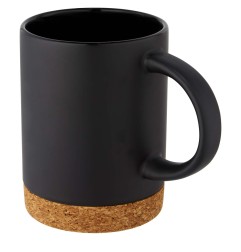 Tazza in ceramica da 425 ml con base in sughero Neiva