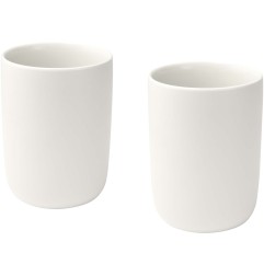 Set di 2 bicchieri in ceramica con finitura opaca da 350 ml Male