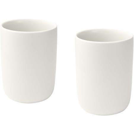 Set di 2 bicchieri in ceramica con finitura opaca da 350 ml Male