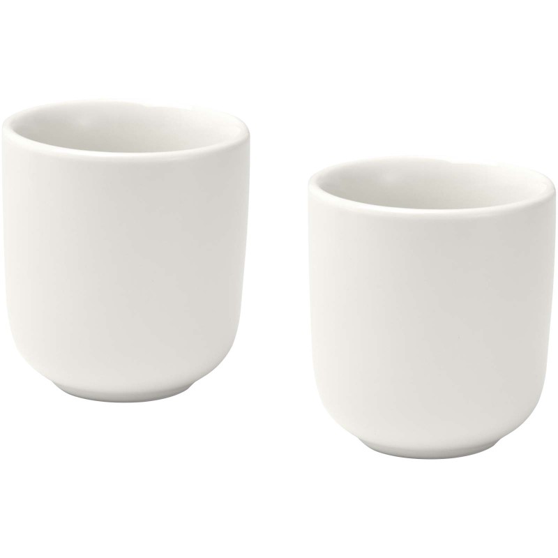 Set di 2 tazzine per espresso in ceramica con finitura opaca da 90 ml Male