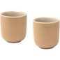 Set di 2 tazzine per espresso in ceramica con finitura opaca da 90 ml Male