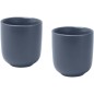 Set di 2 tazzine per espresso in ceramica con finitura opaca da 90 ml Male