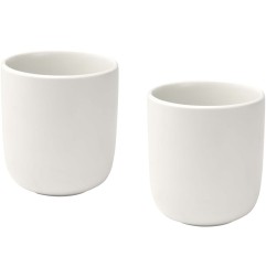 Set di 2 tazze in ceramica con finitura opaca da 200 ml Male