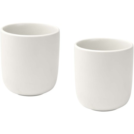 Set di 2 tazze in ceramica con finitura opaca da 200 ml Male