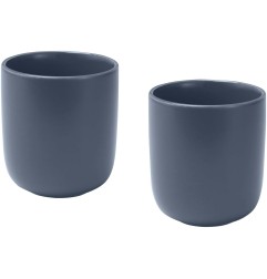 Set di 2 tazze in ceramica con finitura opaca da 200 ml Male