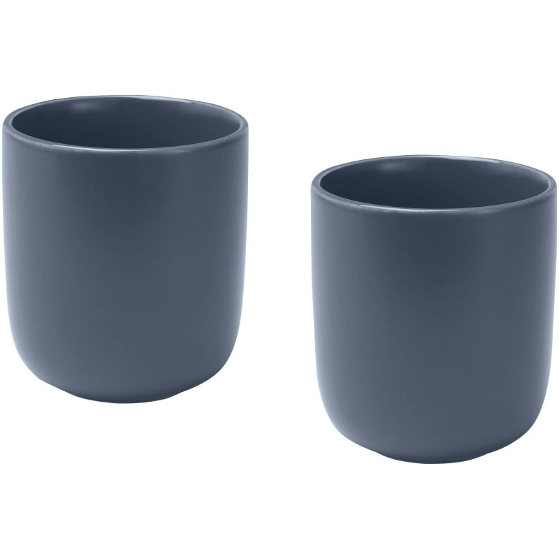 Set di 2 tazze in ceramica con finitura opaca da 200 ml Male