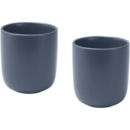 Set di 2 tazze in ceramica con finitura opaca da 200 ml Male