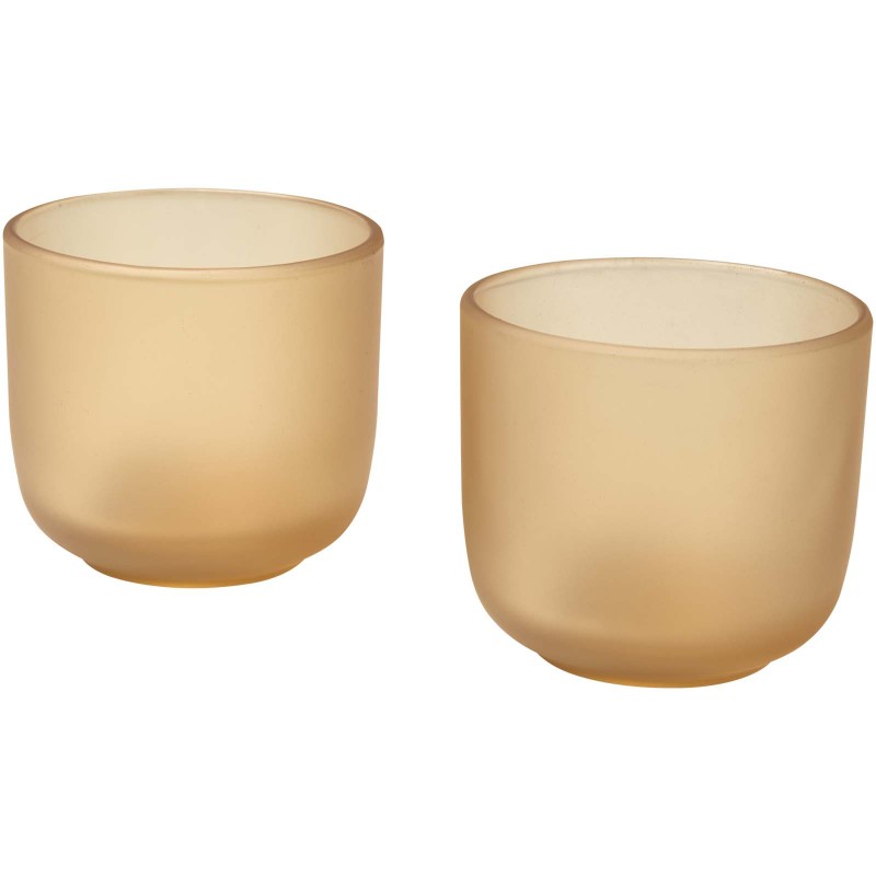 Set di 2 bicchieri in vetro con finitura opaca da 200 ml Male Set di 2 bicchieri in vetro con finitura opaca da 200 ml Male
