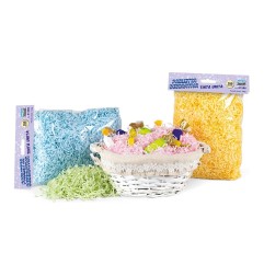 Paglietta decorativa Niji Pastel in carta, busta da 100 g - 61586