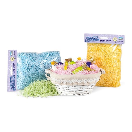 Paglietta decorativa Niji Pastel in carta, busta da 100 g - 61586