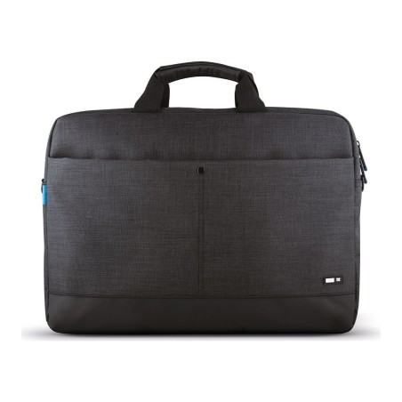Borsa porta computer Niji City Time Blue Tech, 3 scomparti, colore nero - 61901