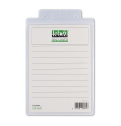 Porta badge Lebez formato 10,7x15,2 cm, confezione da 50 pezzi - 81008