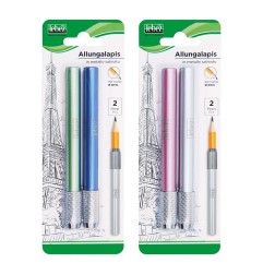 Allungalapis Lebez in metallo satinato, blister da 2 pezzi - 81634