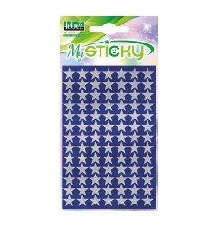 Stelline adesive Niji oro e argento, 182 pezzi - 80399