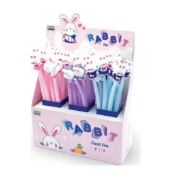 Penna flexi Lebez Rabbit, espositore da 36 pezzi - 81493