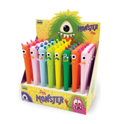 Penna Lebez Monsters, espositore da 32 pezzi - 81500