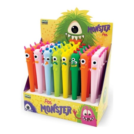 Penna Lebez Monsters, espositore da 32 pezzi - 81500